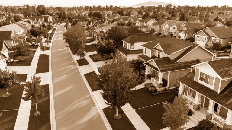 Townes of North River neighborhood